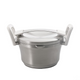 Berghoff auriga pentola con coperchio bianco ø18cm