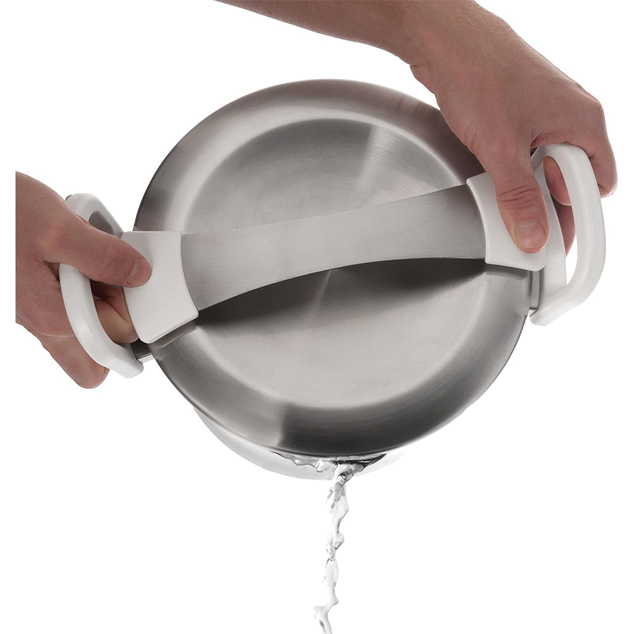 Berghoff auriga pentola con coperchio bianco ø20cm