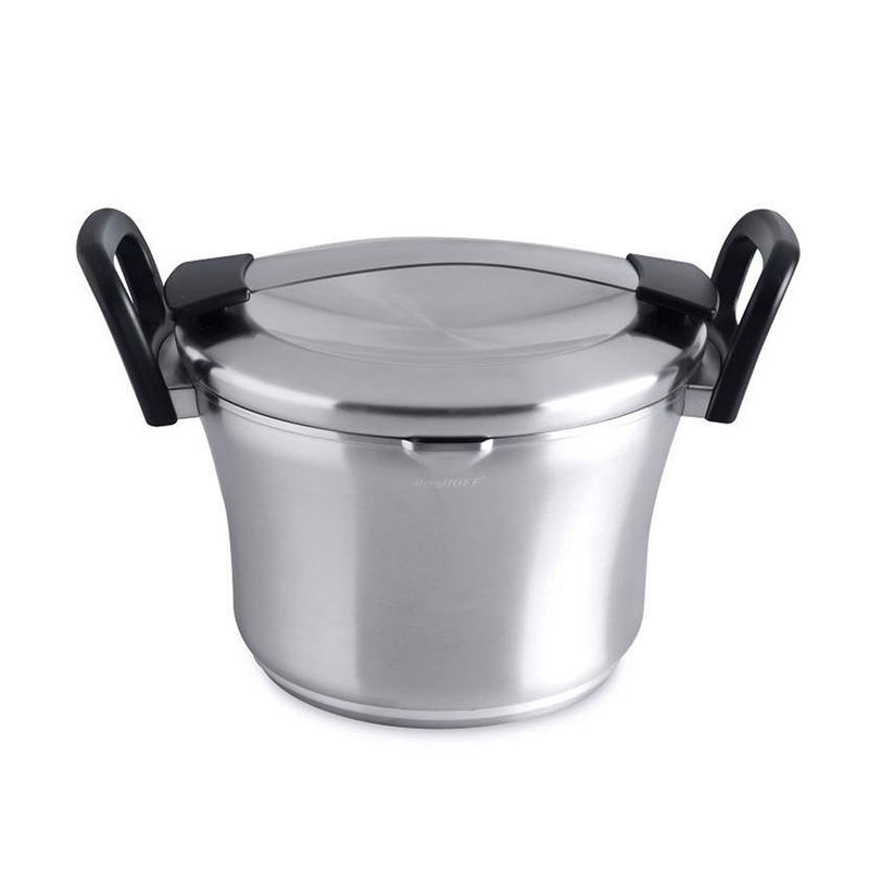 Pentola Berghoff auriga con coperchio nera ø20cm