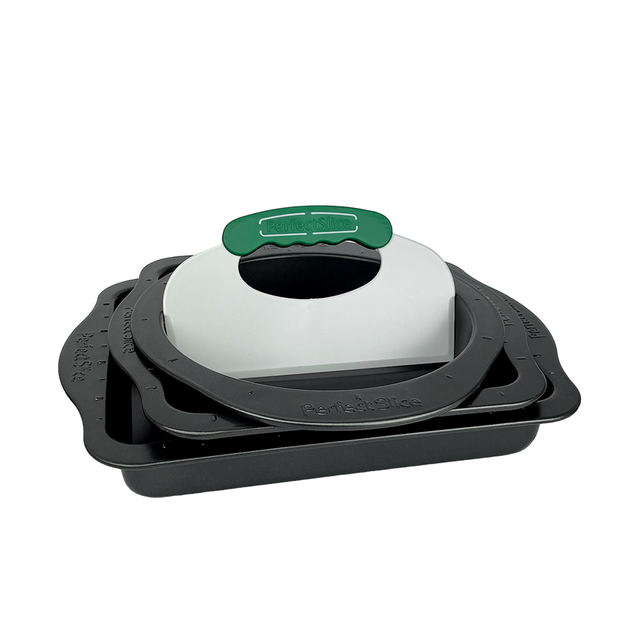 Set di stampi per torte Berghoff con taglierino antracite 4 pezzi