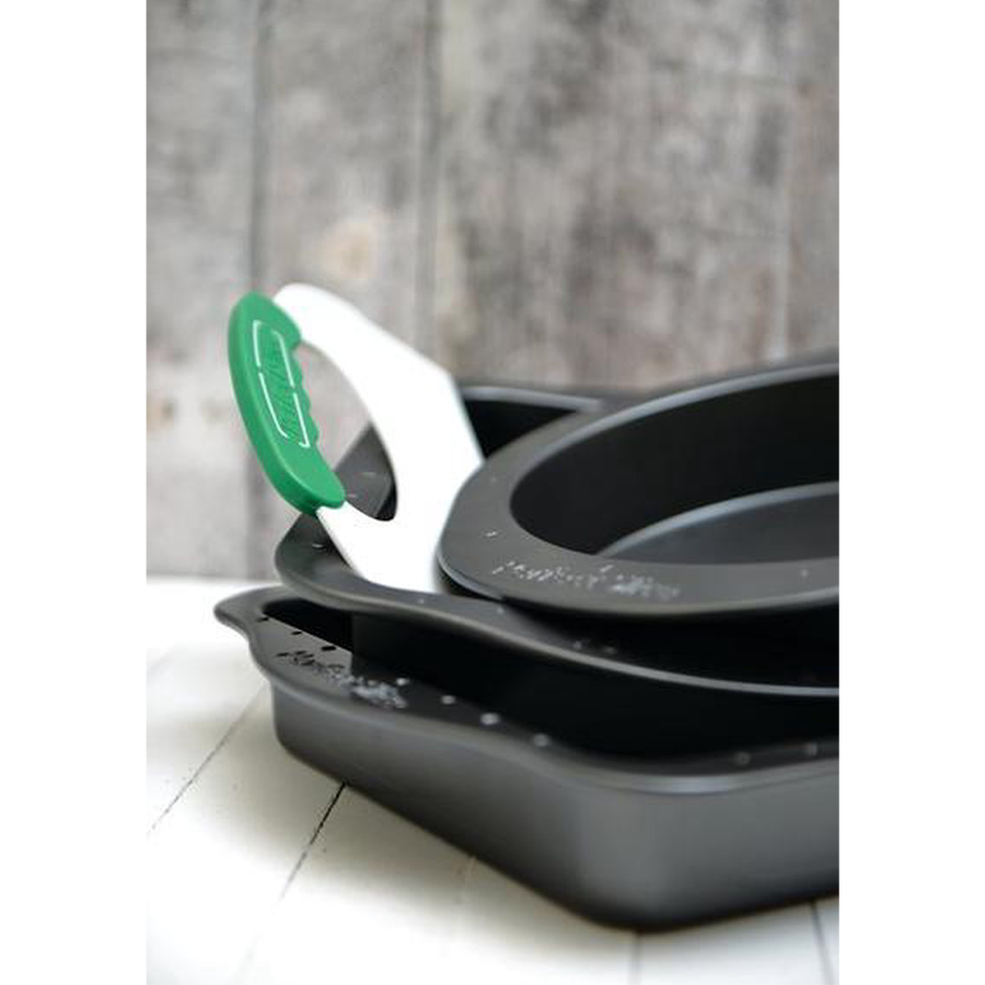 Set di stampi per torte Berghoff con taglierino antracite 4 pezzi