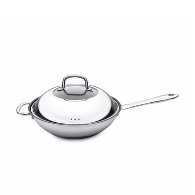 Berghoff recoge cook sarten wok 2 asas con tapa ø28cm