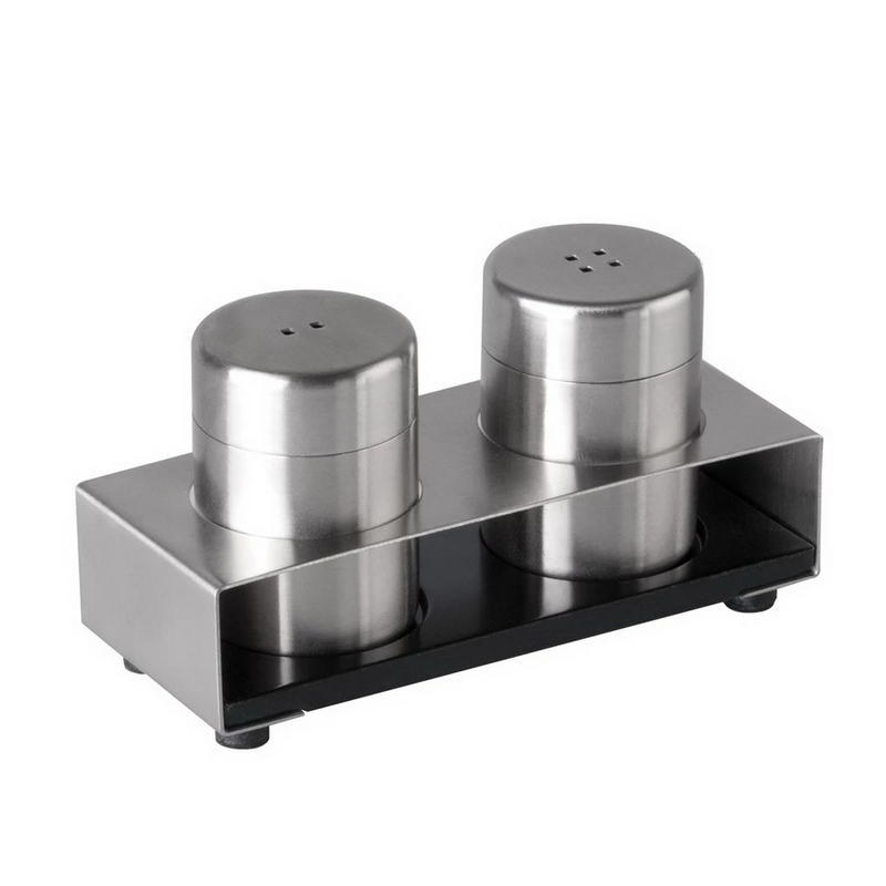 Berghoff cubo salero y pimentero 5,5cm 3 piezas