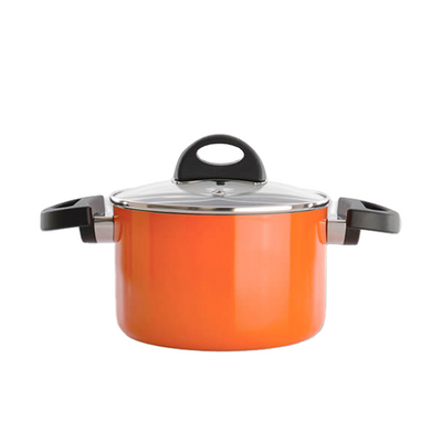 Berghoff Eclipse pentola con coperchio arancione ø16cm