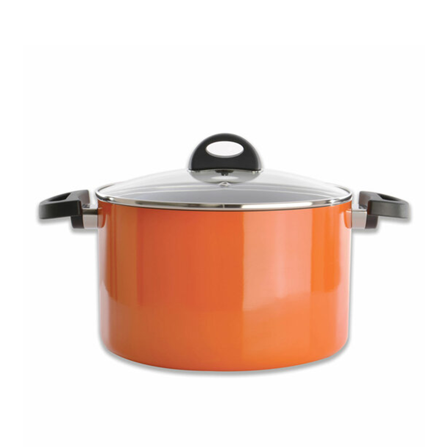 Olla con tapa Berghoff eclipse naranja ø24cm