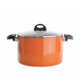 Olla con tapa Berghoff eclipse naranja ø24cm