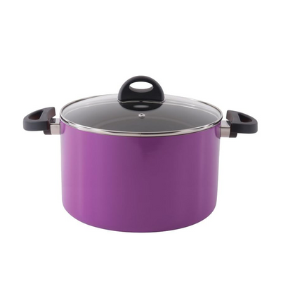 Berghoff Eclipse pentola con coperchio viola ø24cm