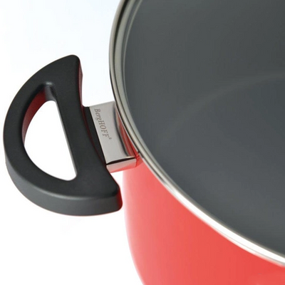Berghoff Eclipse pentola con coperchio rosso ø16cm
