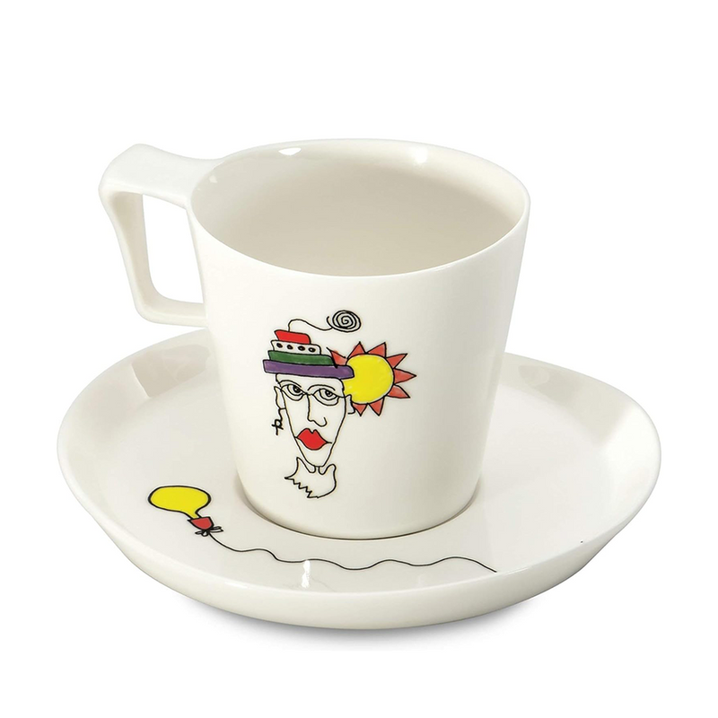 Berghoff eclipse tazza colazione con piatto codriez 2 pezzi