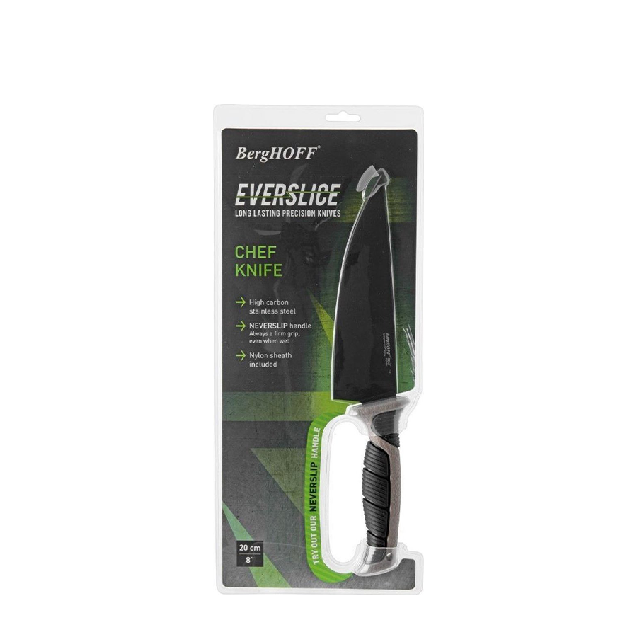 Berghoff everslice chefmes 20cm met beschermhoes