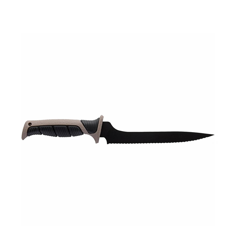 Cuchillo fileteador Berghoff everslice dentado flexible 23 cm con funda protectora
