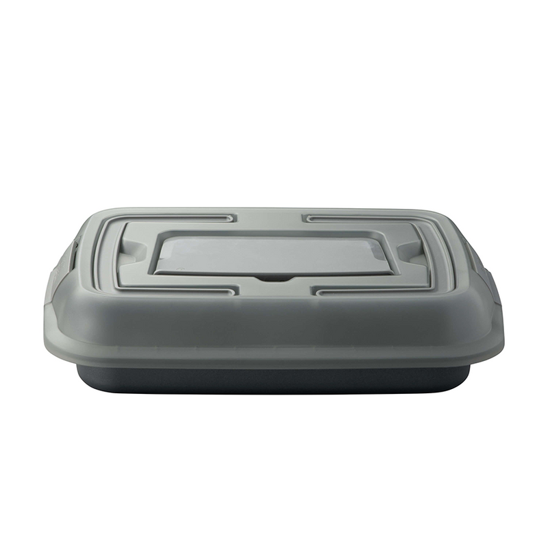 Teglia Pic Berghoff Gem con coperchio e taglierino grigio