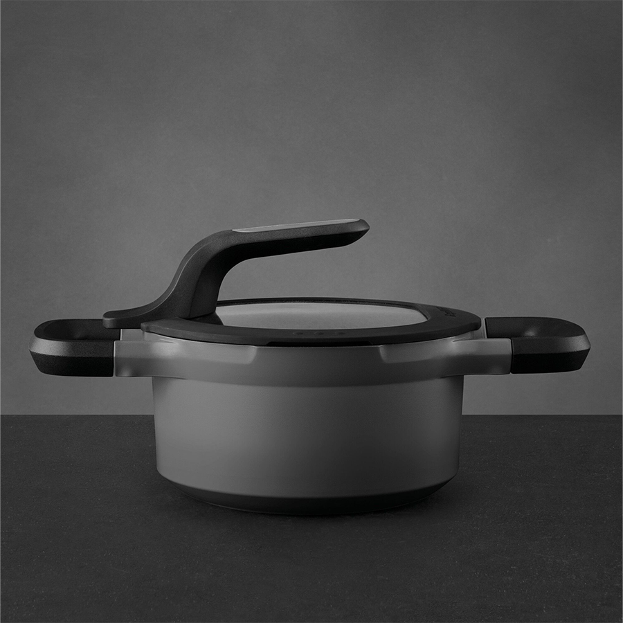 Berghoff gem pentola con coperchio stay cool grigio ø16cm