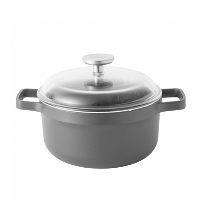 Pentola Berghoff gem con coperchio nero ø20cm