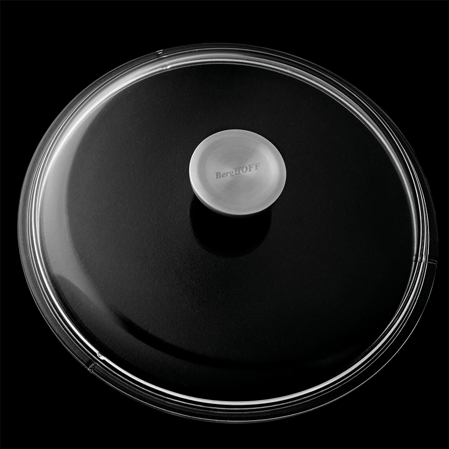 Pentola Berghoff gem con coperchio nero ø24cm
