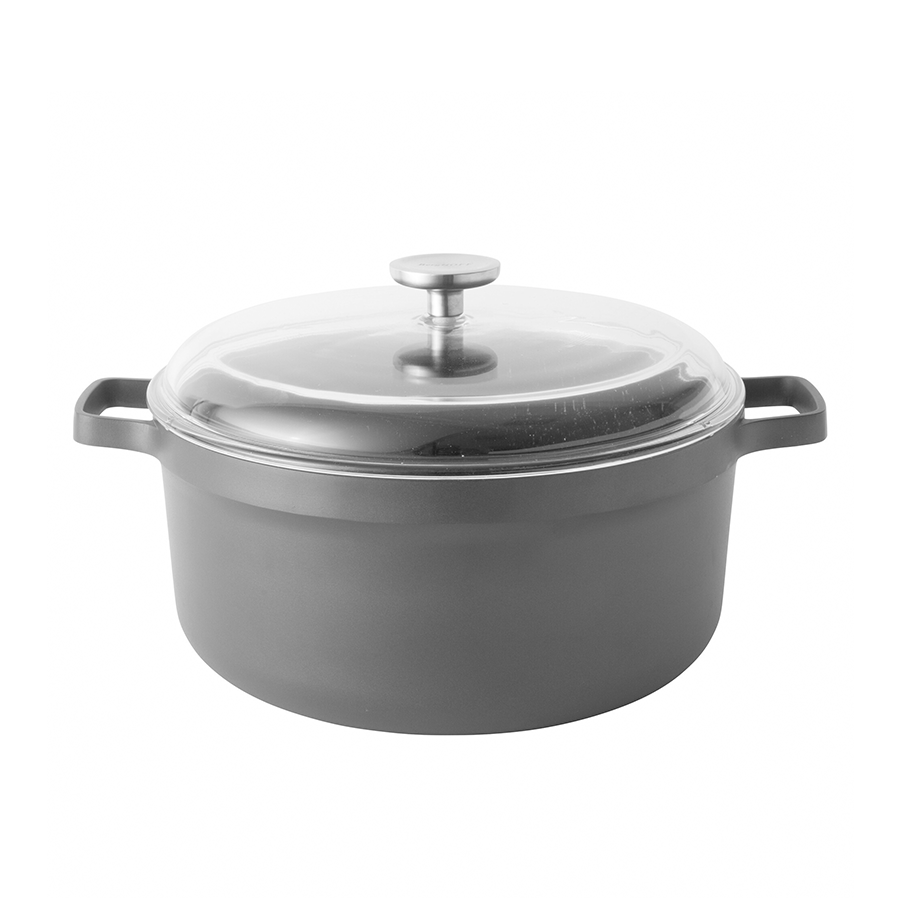Olla Berghoff gem con tapa negra ø28cm
