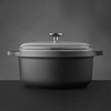 Pentola Berghoff gem con coperchio nero ø28 cm