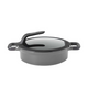 Berghoff gem padella 2 manici con coperchio stay cool grigio ø26cm