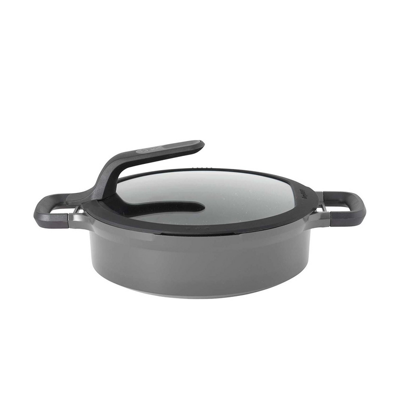 Berghoff gem padella 2 manici con coperchio stay cool grigio ø26cm