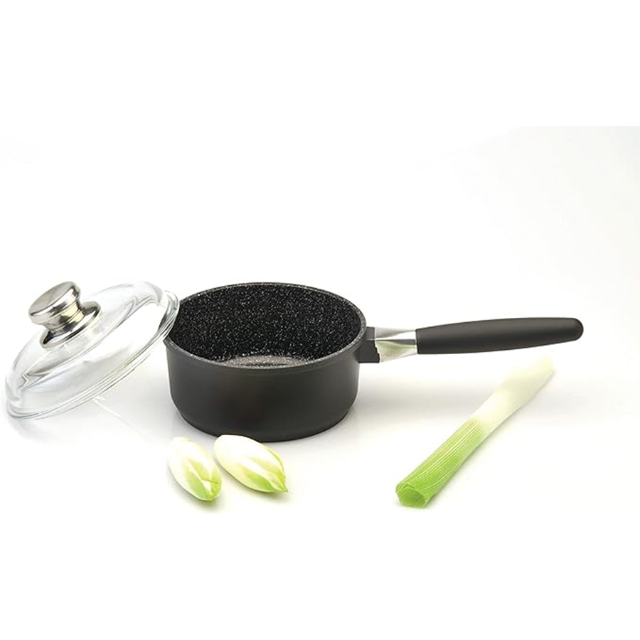 Pentola Berghoff Geminis con coperchio, manico removibile, ceramica ø16cm