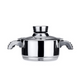 Pentola Berghoff invico vitrum con coperchio ø16cm