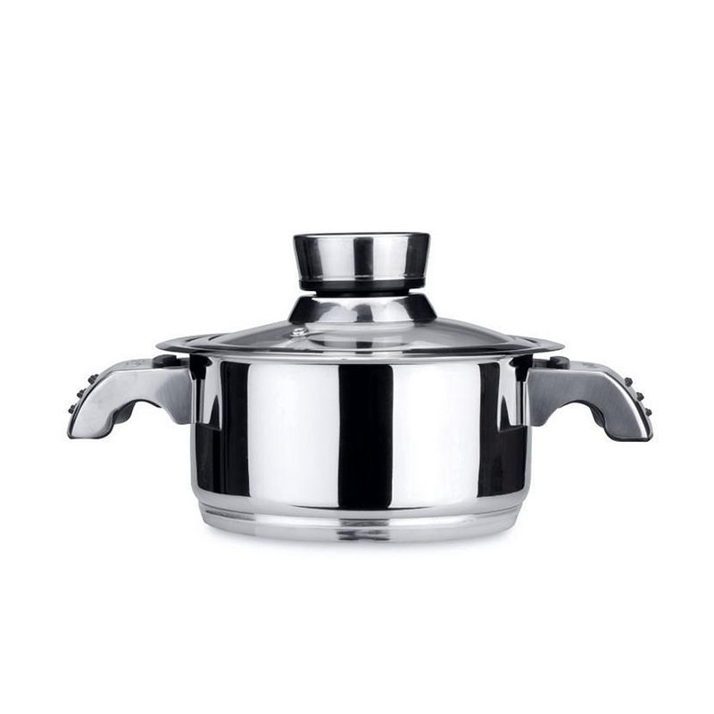 Pentola Berghoff invico vitrum con coperchio ø16cm