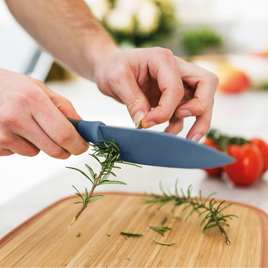 Berghoff Leo Lite coltello da chef piccolo spelaspezie con custodia protettiva