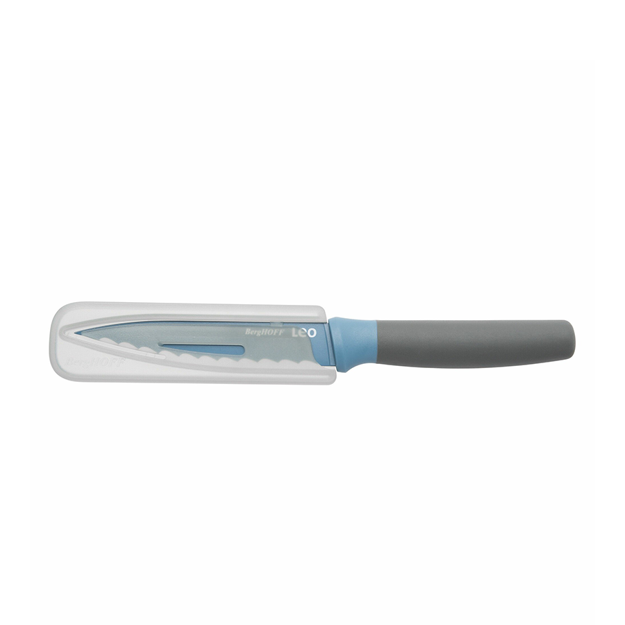 Coltello seghettato universale Berghoff Leo Lite con custodia protettiva