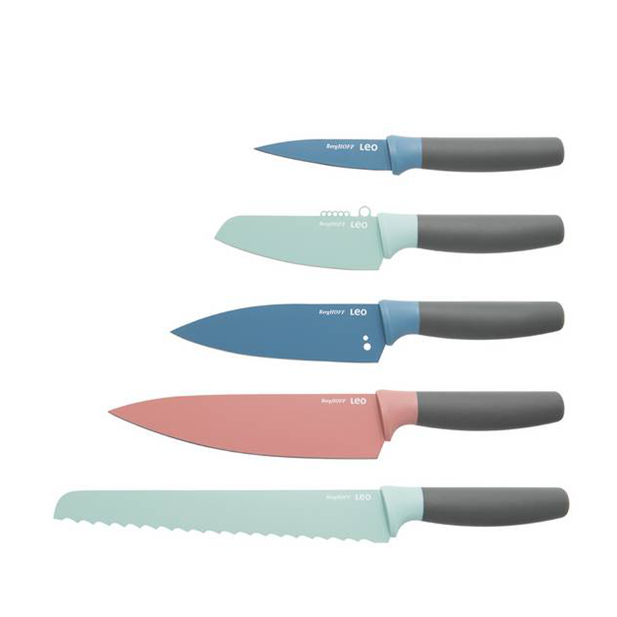 Ceppo coltelli Abi Berghoff Leo Lite 6 pezzi