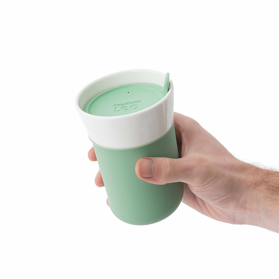 Berghoff Leo Lite tazza da viaggio in porcellana 0,33l