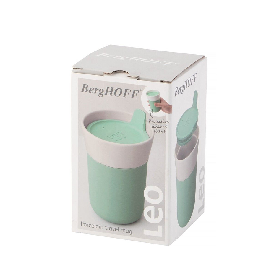 Berghoff Leo Lite tazza da viaggio in porcellana 0,33l