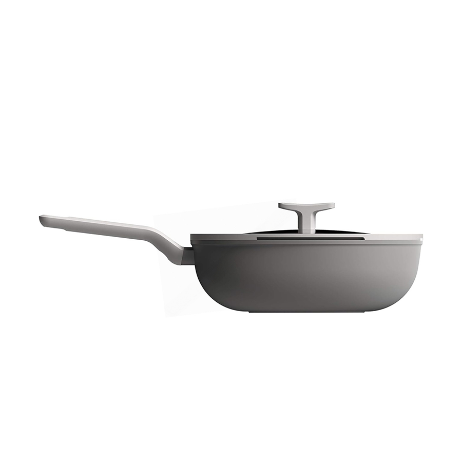 Berghoff Leo Lite sartén con tapa gris ø28cm