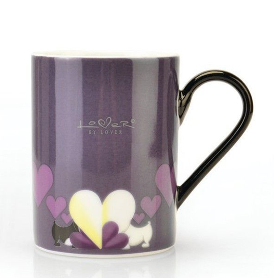 Berghoff lover by lover tazza da caffè viola 350 ml 2 pezzi