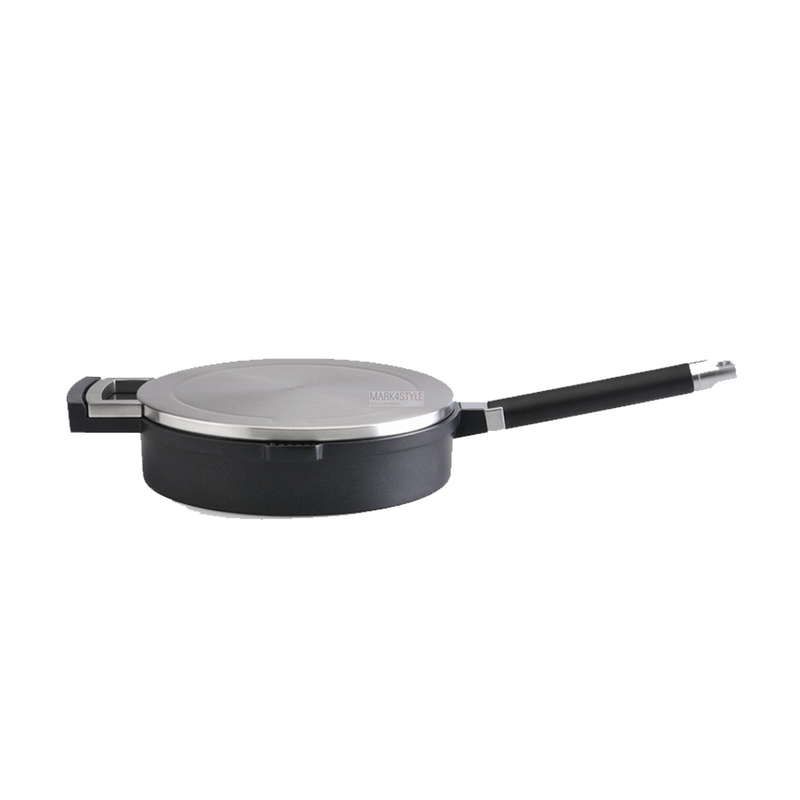 Imp Berghoff neo sartén con tapa mango extraíble cerámica negro ø24cm