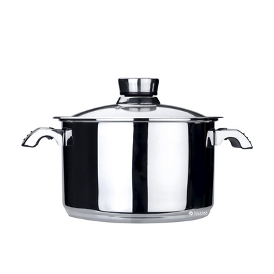 Olla Berghoff orion con tapa de cristal ø24cm 6,8l