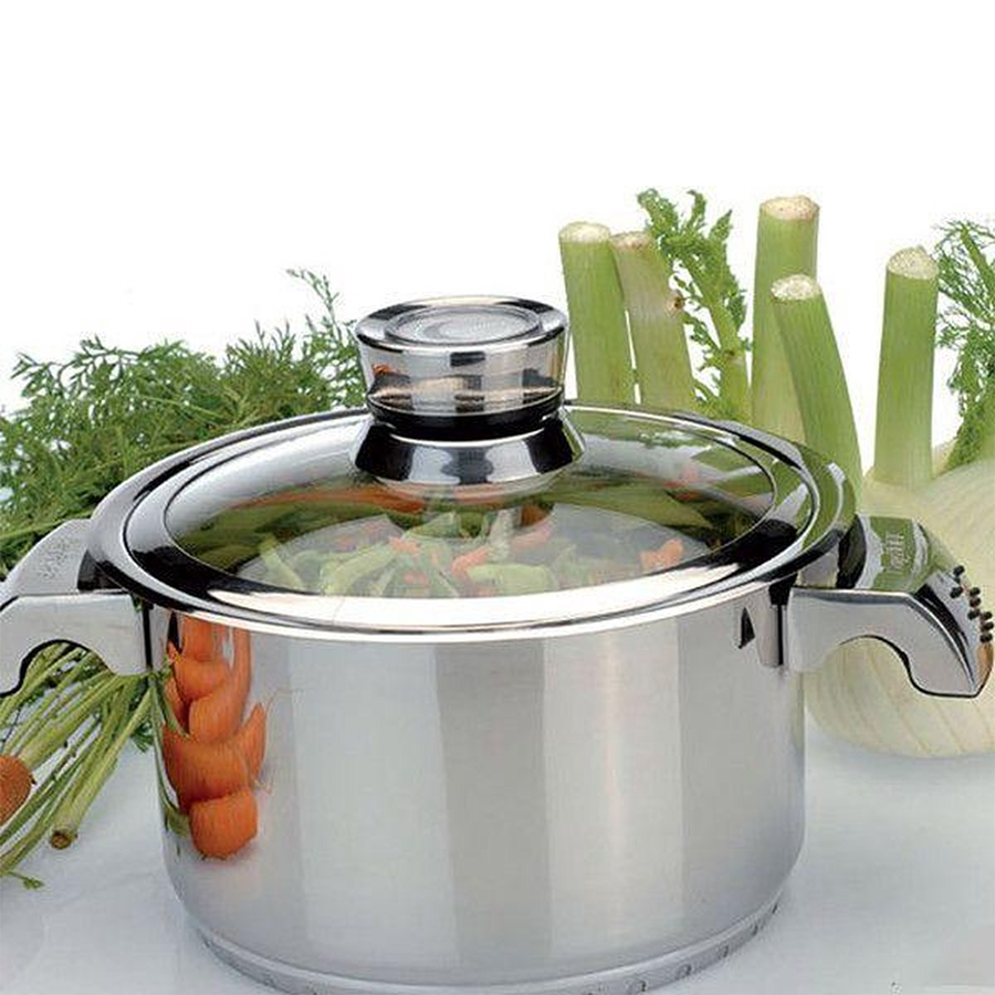 Pentola Berghoff Orion con coperchio in vetro ø24cm 6,8l