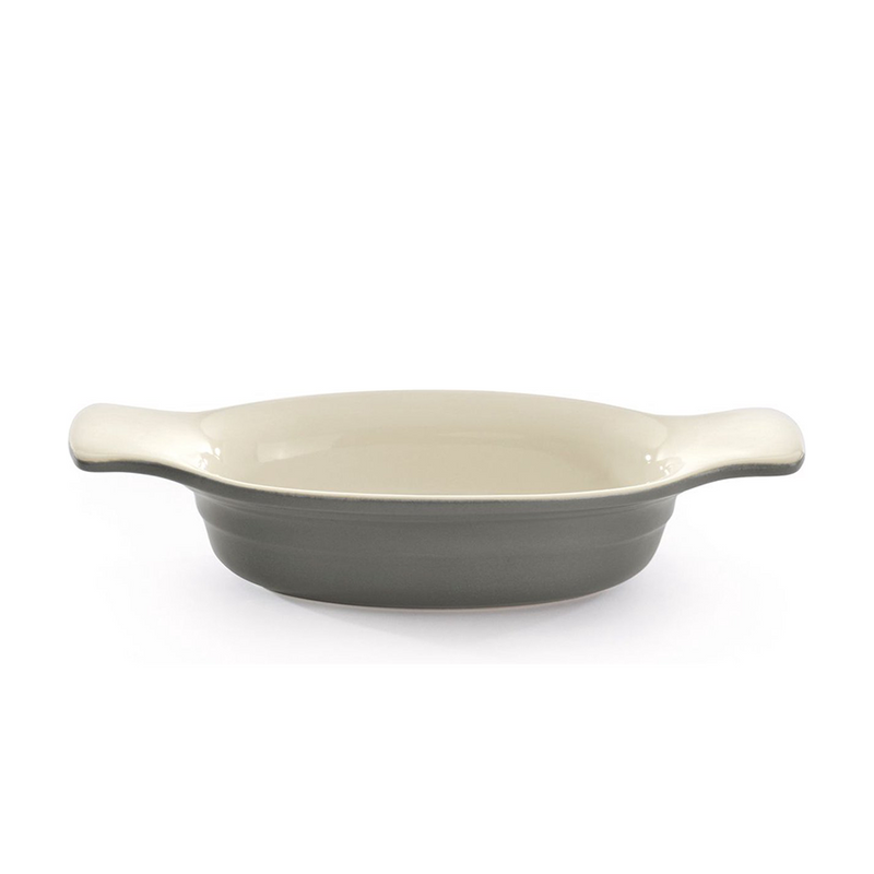 Pirofila Berghoff ovale grigia 24,5x12cm