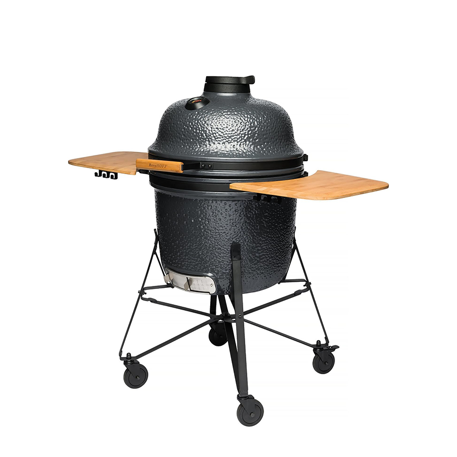 Berghoff Ron BBQ in ceramica grande pietra grigia 58 cm 8 pezzi