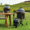 Berghoff Ron BBQ in ceramica grande pietra grigia 58 cm 8 pezzi