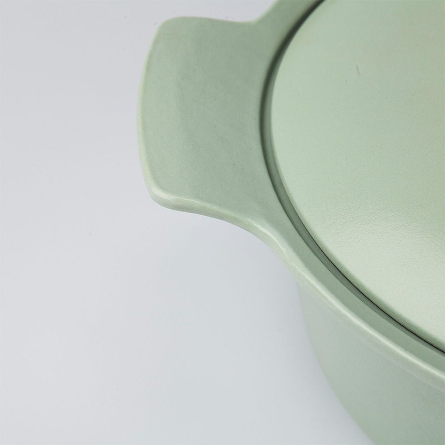 Pentola Berghoff Ron con coperchio in ghisa verde ø24cm