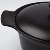 Pentola Berghoff Ron con coperchio in ghisa nera ø24cm