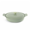 Berghoff ron padella con coperchio in ghisa verde ø28cm