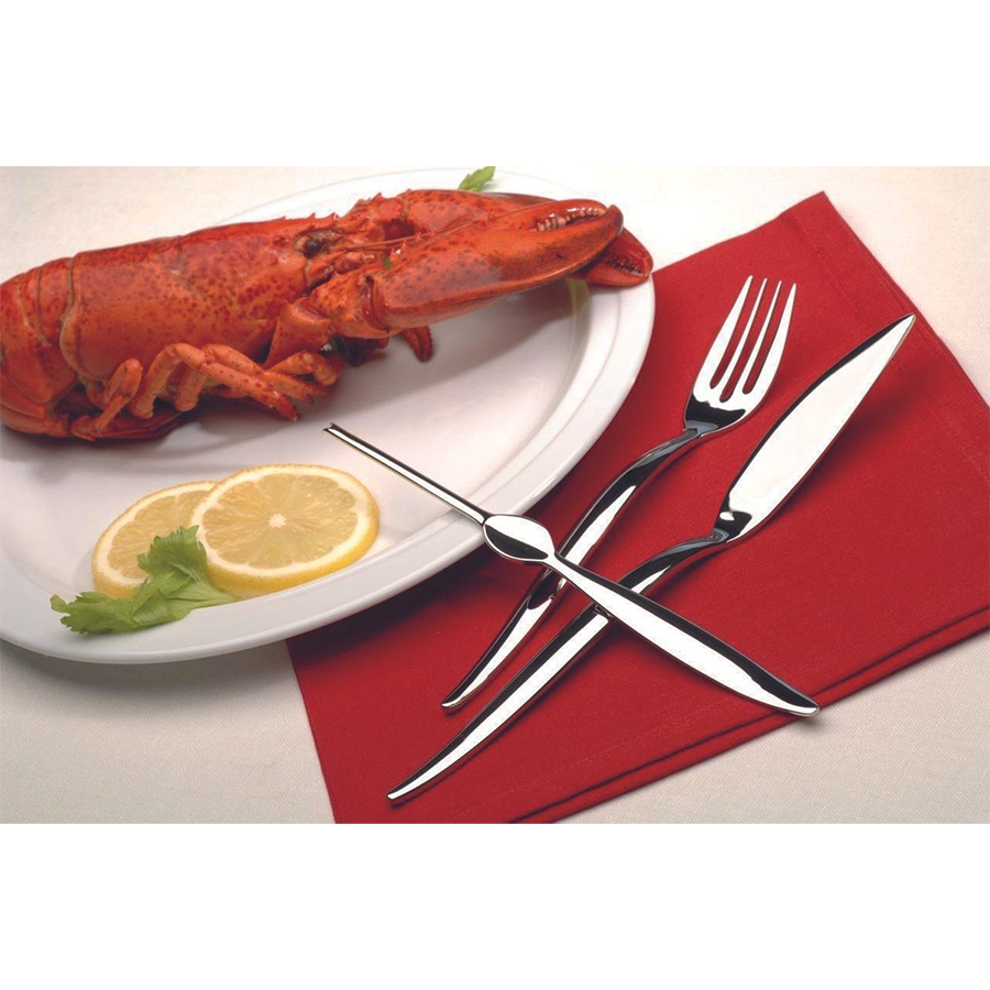 Berghoff saxofón cubiertos para pescado y carne 24 piezas