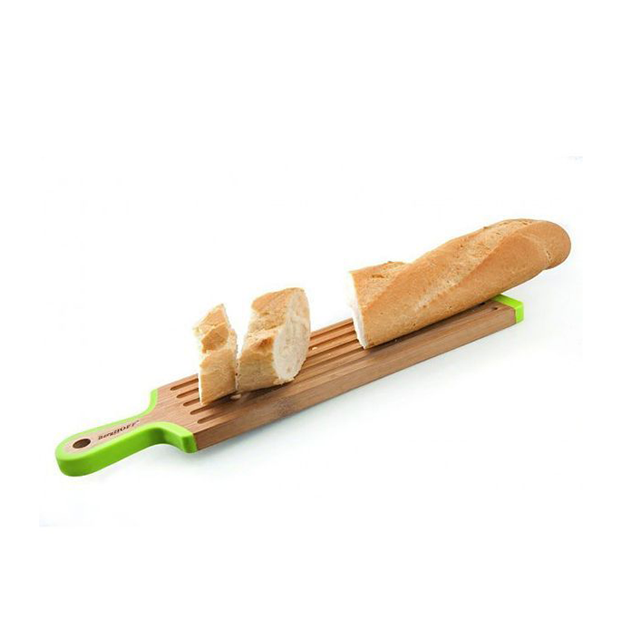 Berghoff tabla de cortar larga con mango bambú 43x10x1,6cm