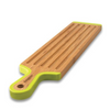 Berghoff tabla de cortar larga con mango bambú 43x10x1,6cm