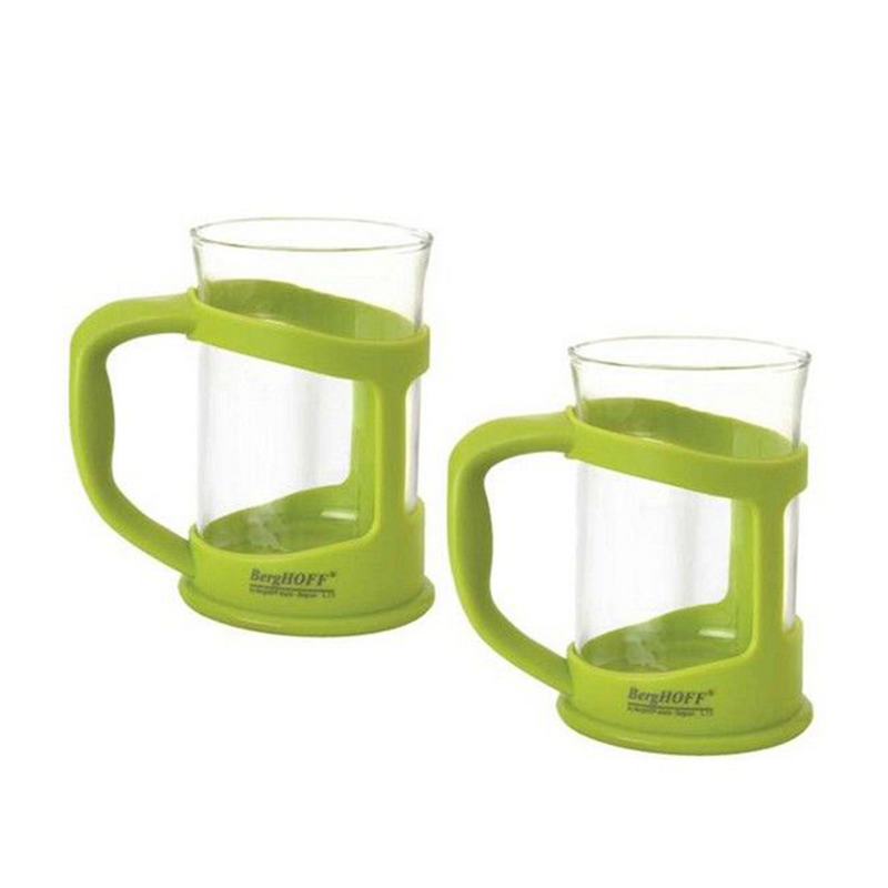 Berghoff studio tazza caffè-tè verde 300ml 2 pezzi