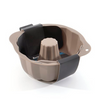 Berghoff studio molde turbante silicona beige 27x23x10cm