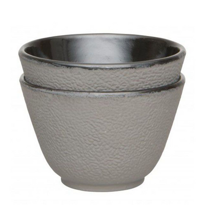 Tazza da tè Berghoff in ghisa grigia 100 ml 2 pezzi