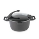 Olla Berghoff virgo con tapa negra ø16cm