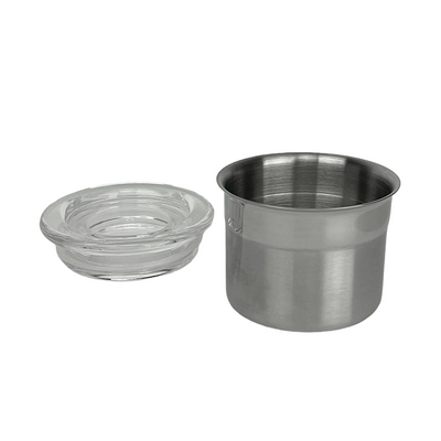 Scatola portaoggetti Berghoff con coperchio in acrilico ø6x5cm